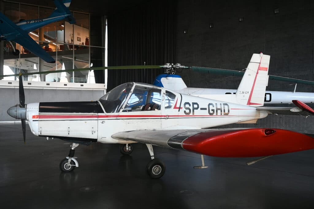 Krakowskie Muzeum Lotnictwa Polskiego ma nowy samolot: Zlin Z-42M fot. MLP