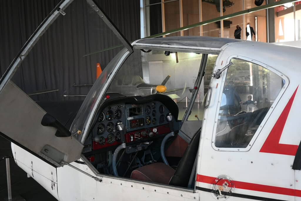 Czeski samolot Zlin Z-42M nowym nabytkiem Muzeum Lotnictwa Polskiego / fot. MLP