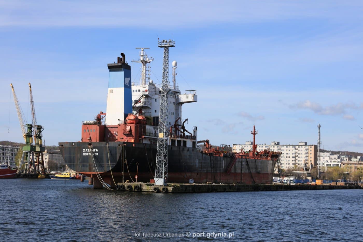 Infoship - Statek „Khatanga” zostanie usunięty z Portu Gdynia