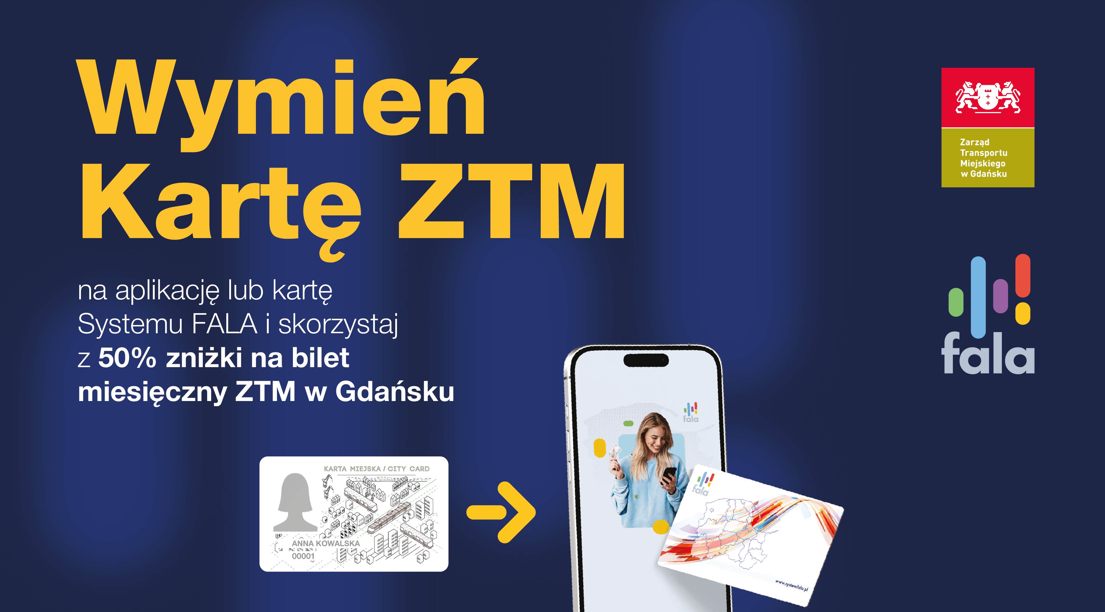 Infotrans - Gdańsk: Ruszyła promocyjna wymiana kart miejskich na system FALA. Co trzeba zrobić?