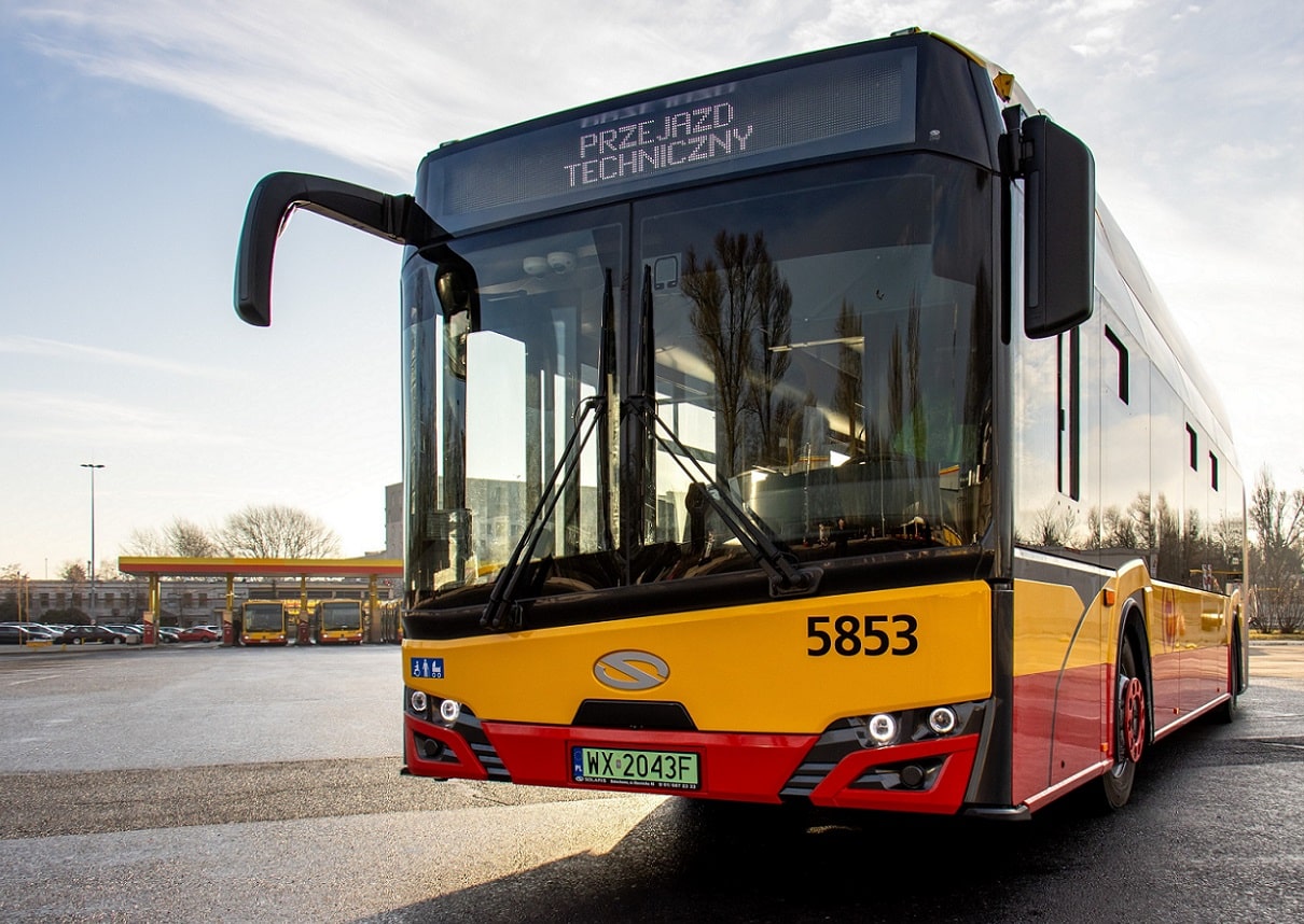 Infobus - MZA Warszawa akceptuje ofertę Solarisa na 50 MEGA elektrobusów