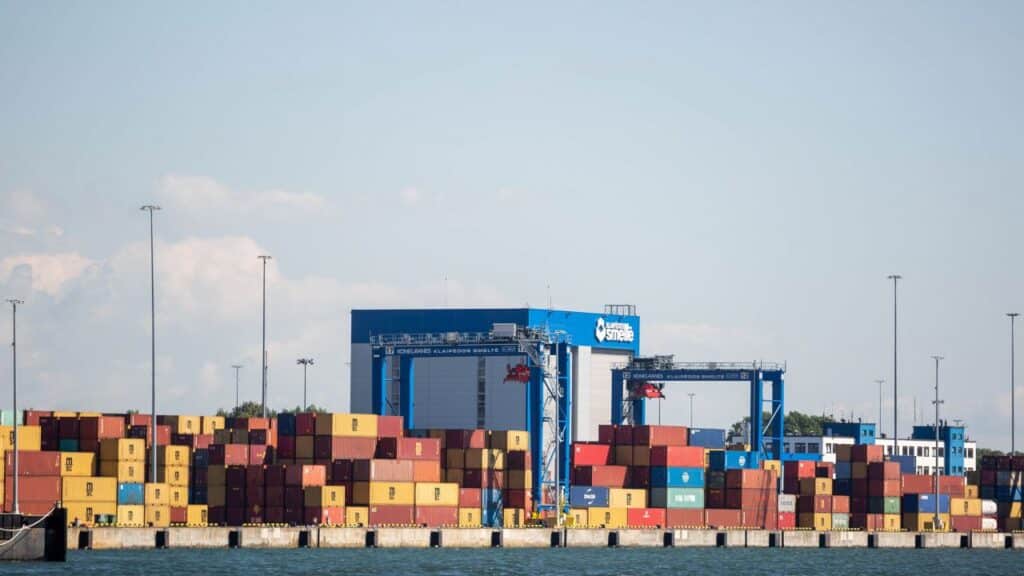 Port w Kłajpedzie stawia na ekologię / źródło: TVP Wilno