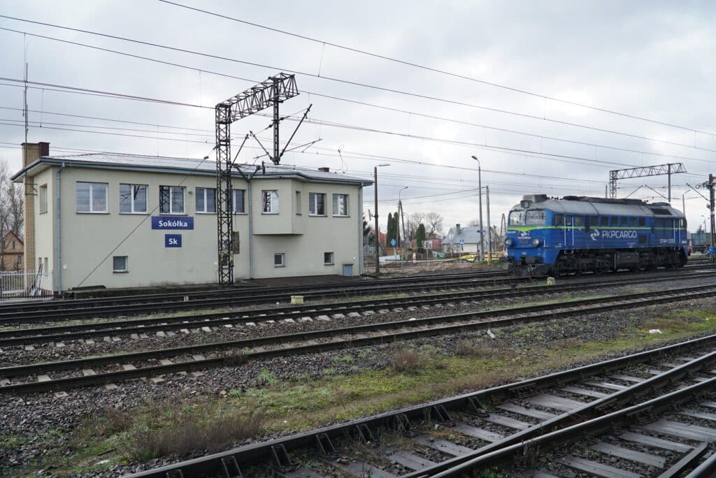 Modernizacja stacji w Sokółce i poprawa sterowania ruchem kolejowym foto: PKP PLK