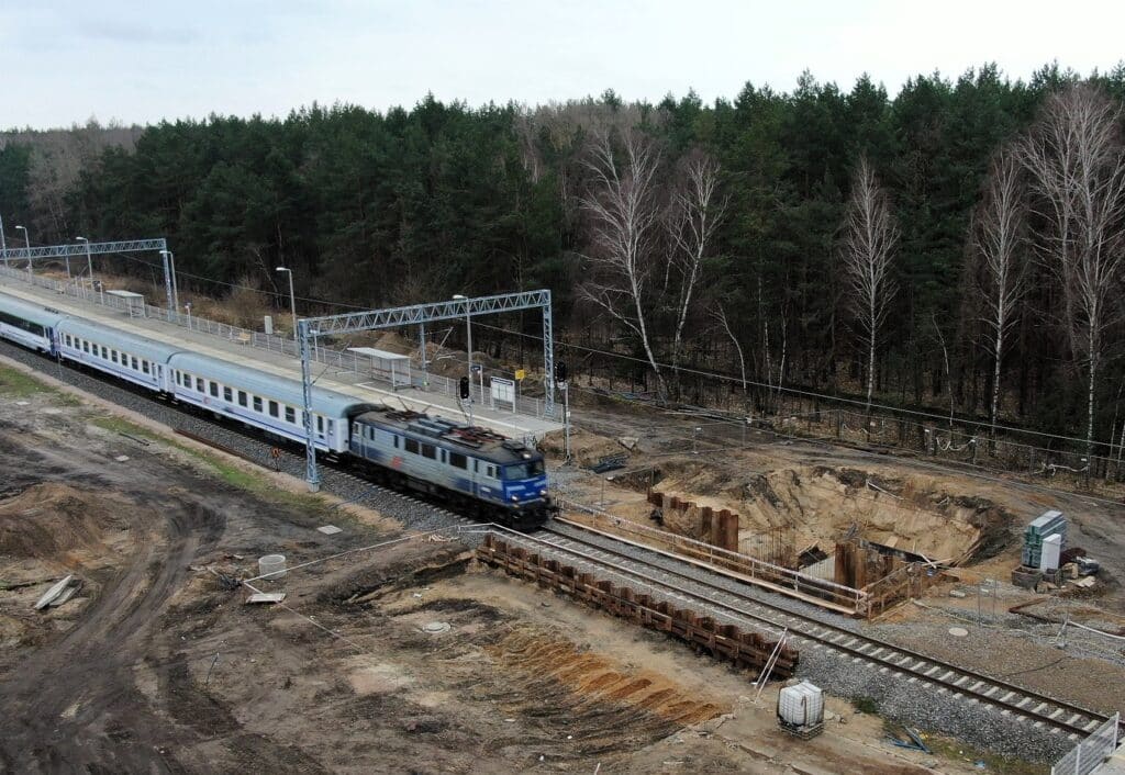 Nowy przystanek na kolejowej mapie województwa lubelskiego foto: PKP PLK