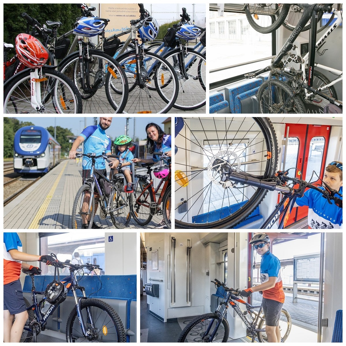 Inforail - Tysiące pociągów Českich drah przewozi rowery