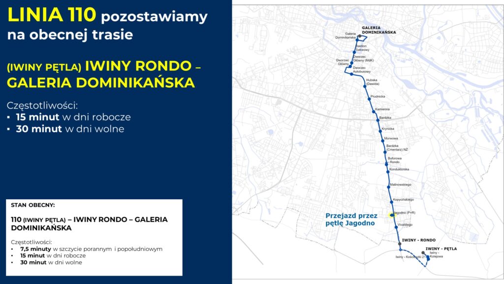 Nowa siatka połączeń od maja. Linia 149 zostanie, 110 – bez zmian trasy