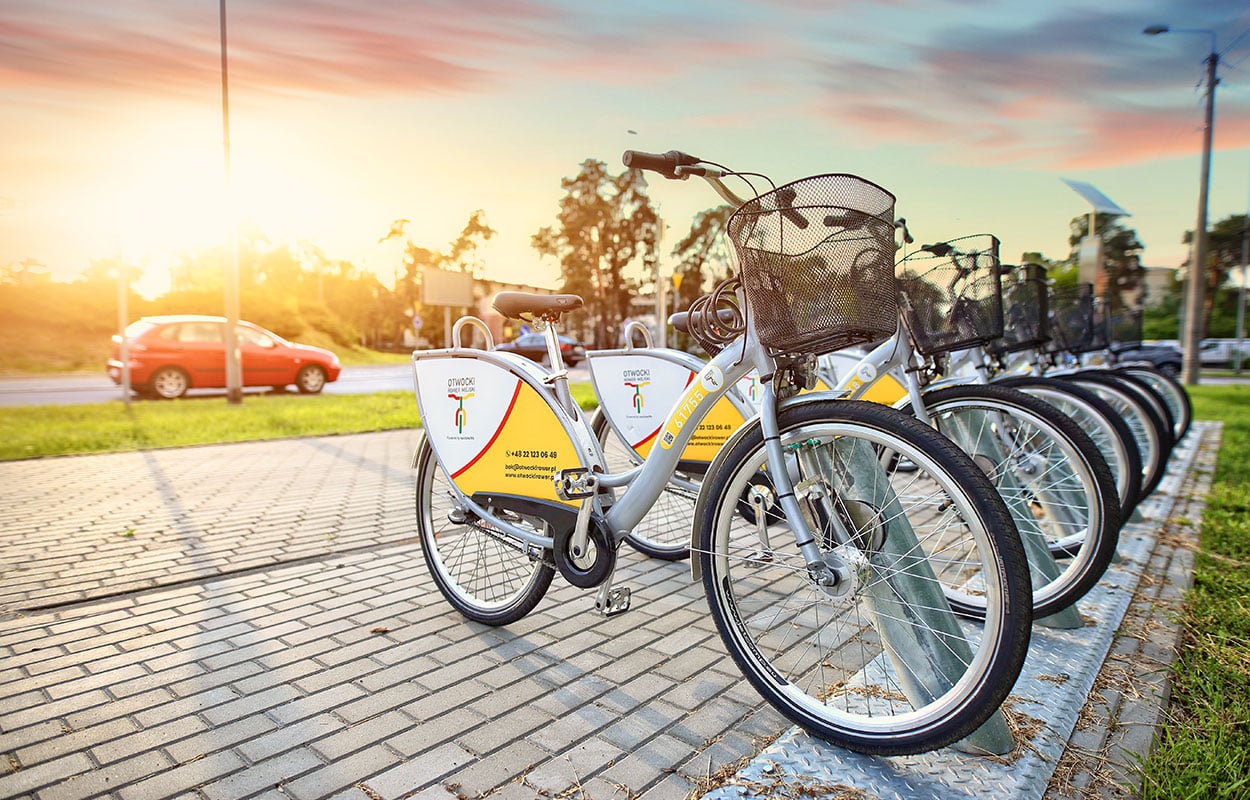 Infobike - Start sezonu rowerów miejskich w powiecie otwockim
