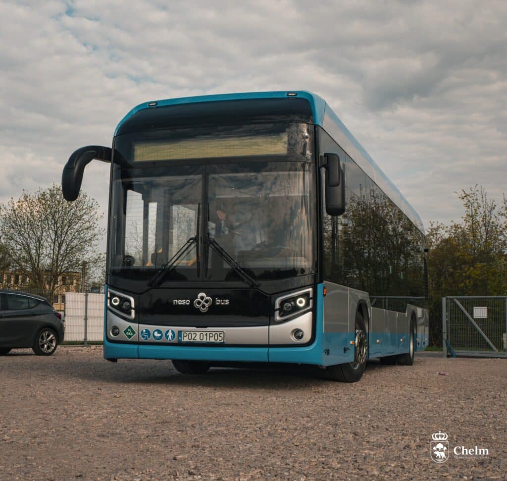 Chełm: Trwa odbiór pierwszych autobusów wodorowych NesoBus. Gdzie będą tankowane? fot. UM Chełm