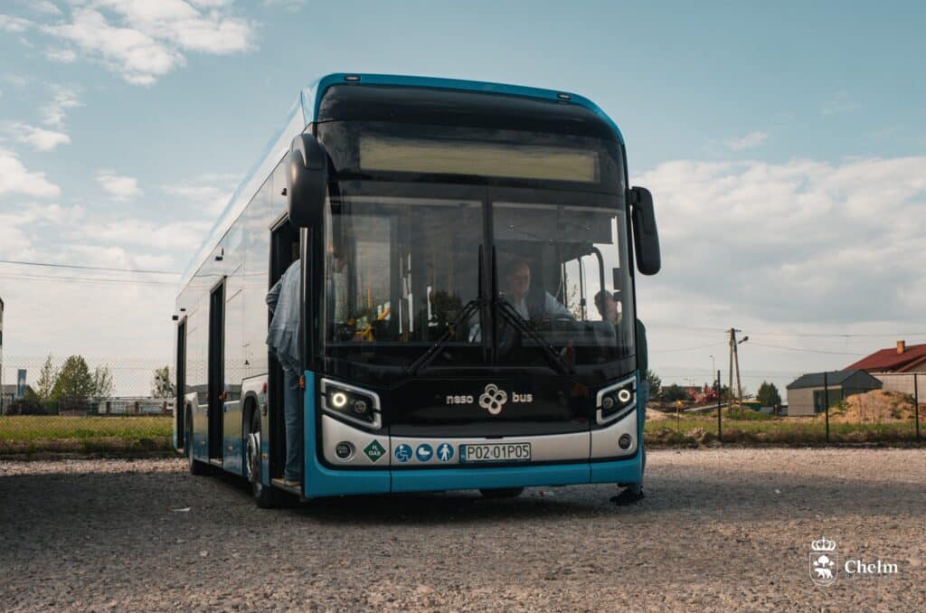 Chełm: Trwa odbiór pierwszych autobusów wodorowych NesoBus. Gdzie będą tankowane? fot. UM Chełm