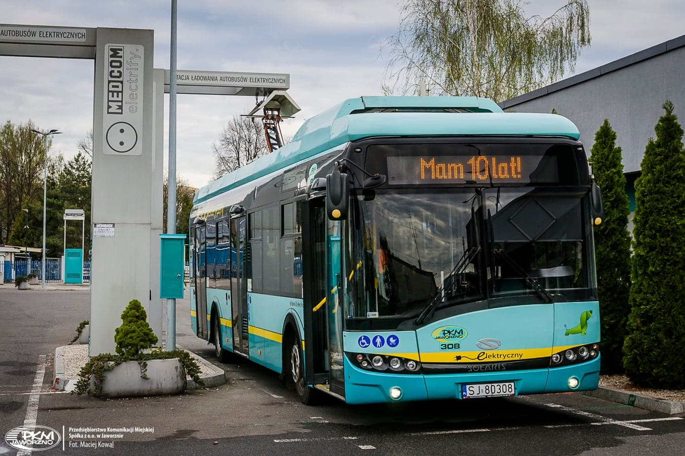 Infobus - Pierwszy autobus elektryczny w Polsce ma już 10 lat. Jubileusz w PKM Jaworzno