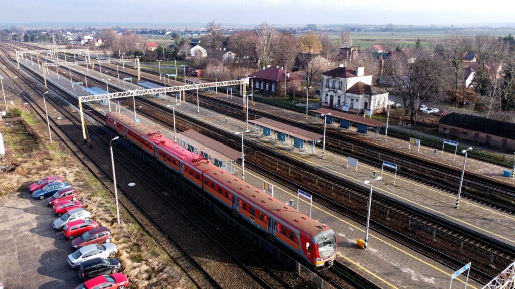 Databout opracuje dokumentację dla modernizacji linii kolejowej Psary – Starzyny – Kozłów foto: PKP PLK