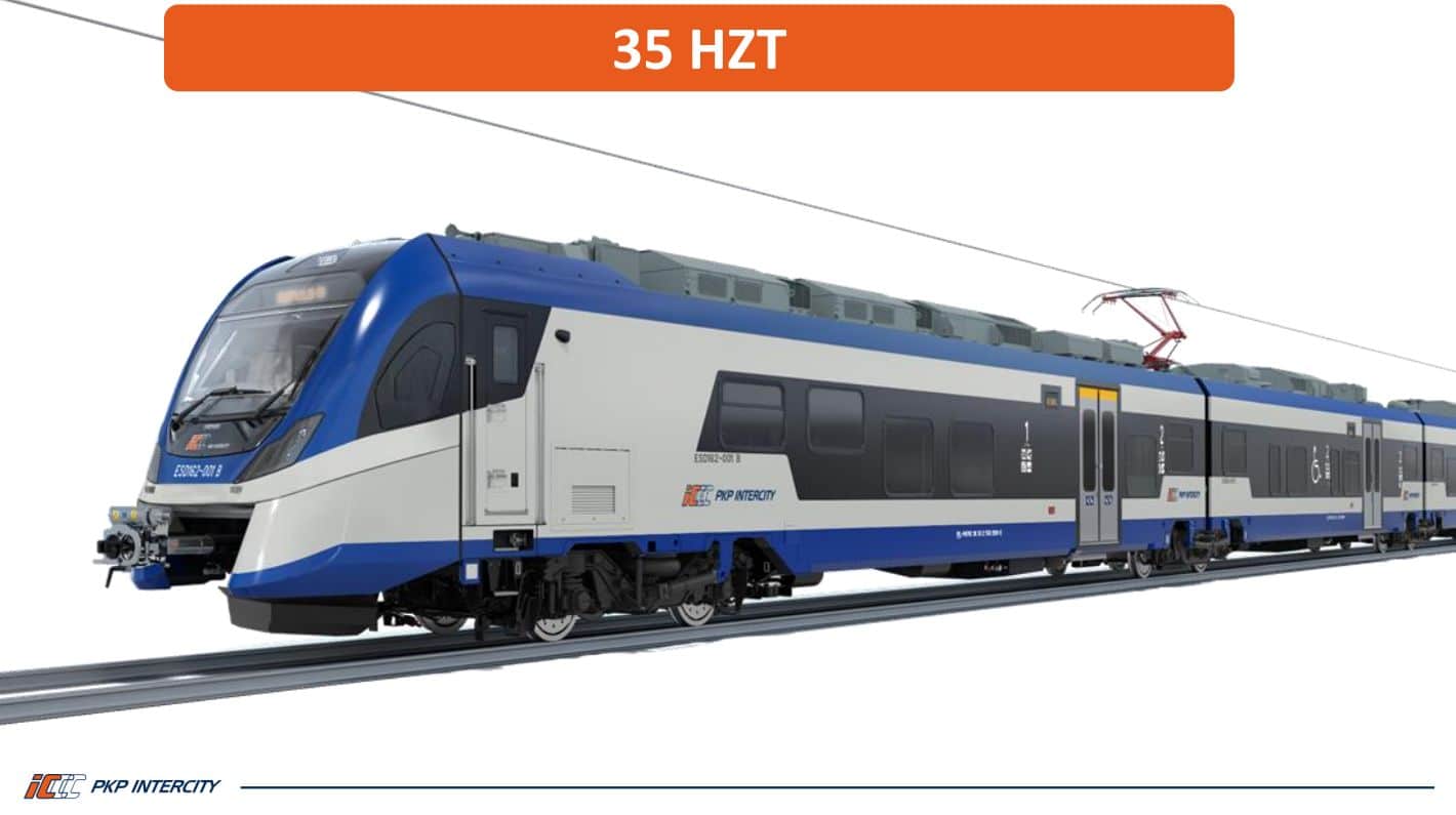 Inforail - Tak będą wyglądać hybrydy PKP Intercity. Nowa wizualizacja