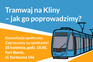 tramwaj na Kliny