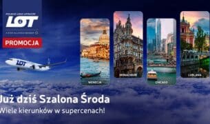 Promocja LOT: Taniej do Chicago, Wenecji i Koszyc – Szalona Środa pełna kierunków
