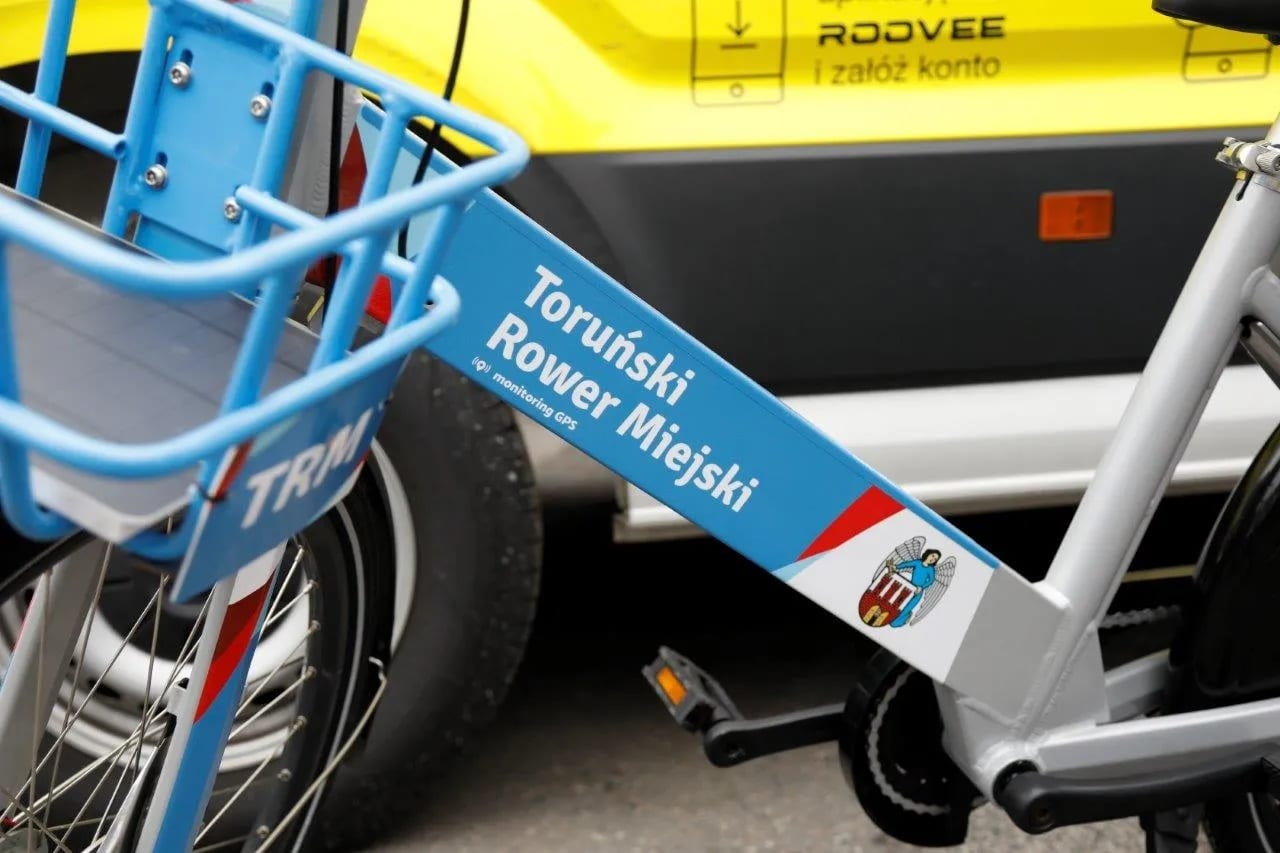 Infobike - Toruński Rower Miejski startuje w nowej odsłonie. Majówka na dwóch kółkach