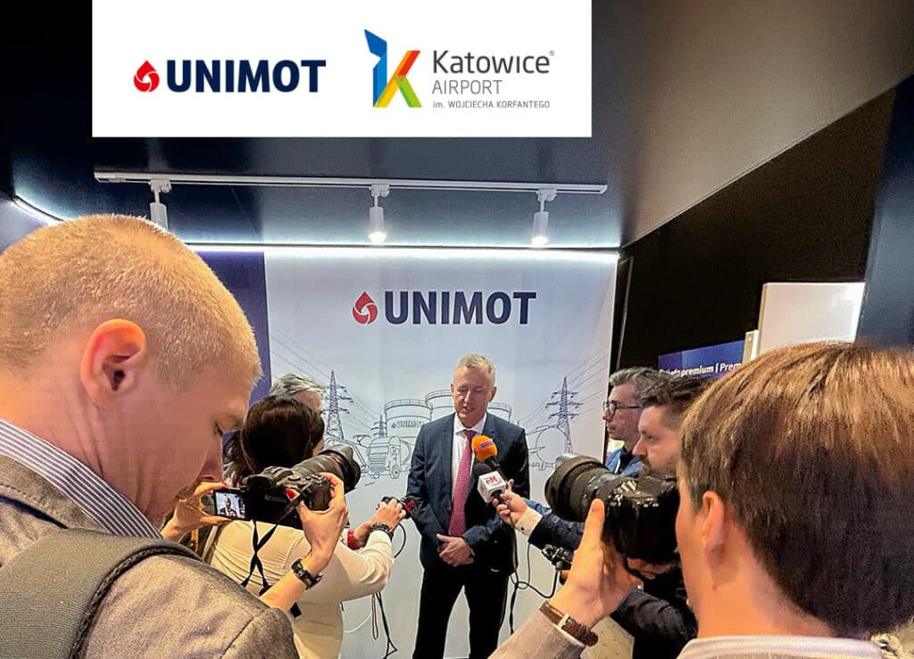 Na lotnisku Katowice pierwsza w Polsce dostawa paliwa lotniczego SAF - dla SkyUp