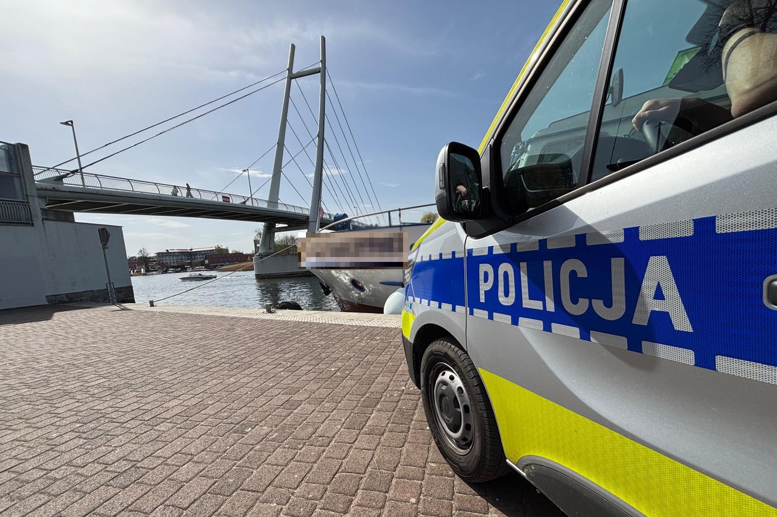 Infoship - Pijany kapitan statku pasażerskiego w Mikołajkach. Zatrzymała go policja