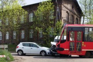 Wykolejenie tramwaju w Sosnowcu