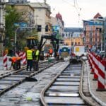 Remont torowiska ul. Piotra Skargi we Wrocławiu