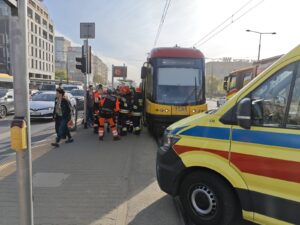Zderzenie tramwajów w Warszawie