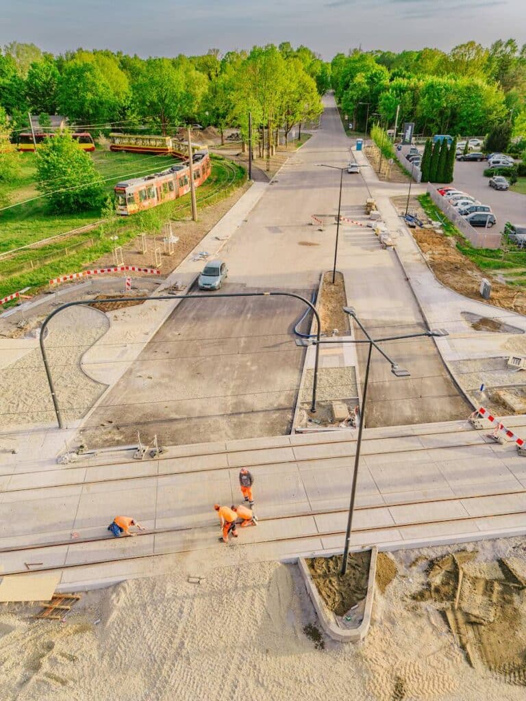 Powrót tramwajów MPK Łódź na Kochanówkę foto: UM Łódź