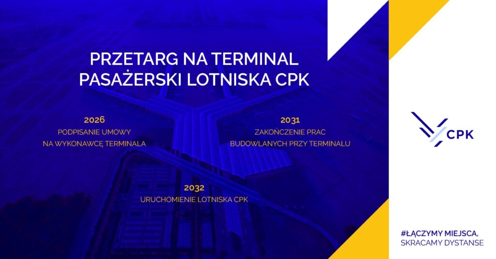 CPK ogłasza największy przetarg roku – terminal wart ponad 5 mld zł
