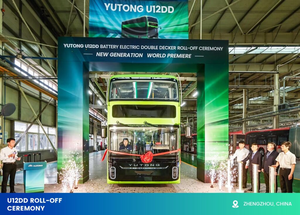 Premiera autobusu piętrowego Yutong U12DD: Nowa generacja także dla Europy