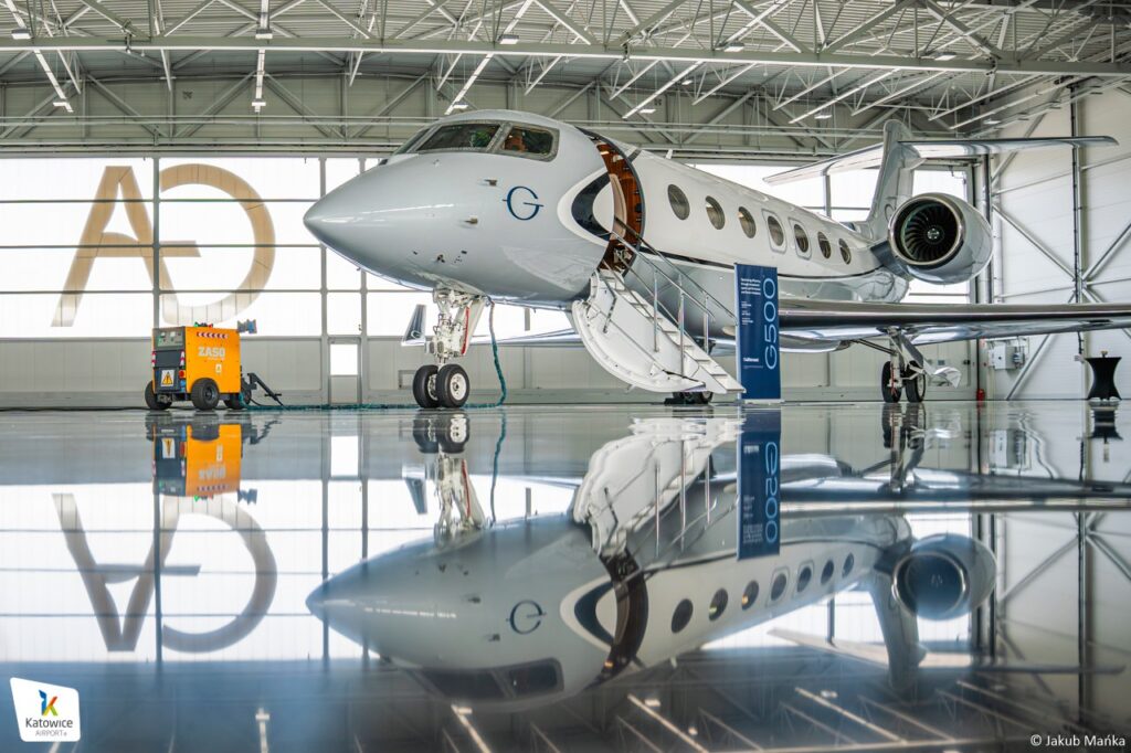 Nowy hangar General Aviation na lotnisku Katowice już oddany do użytku