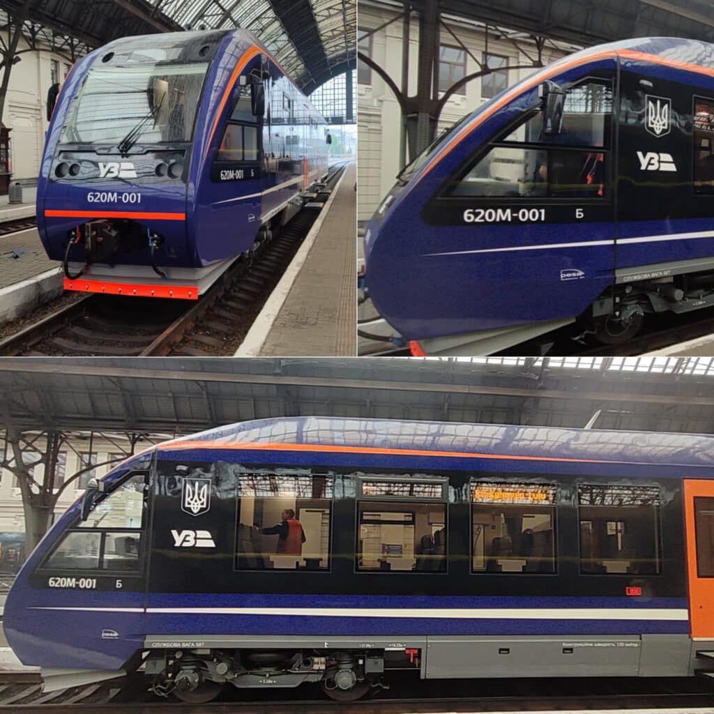Skład PESA620M już jeździ na nowej trasie foto: UZ