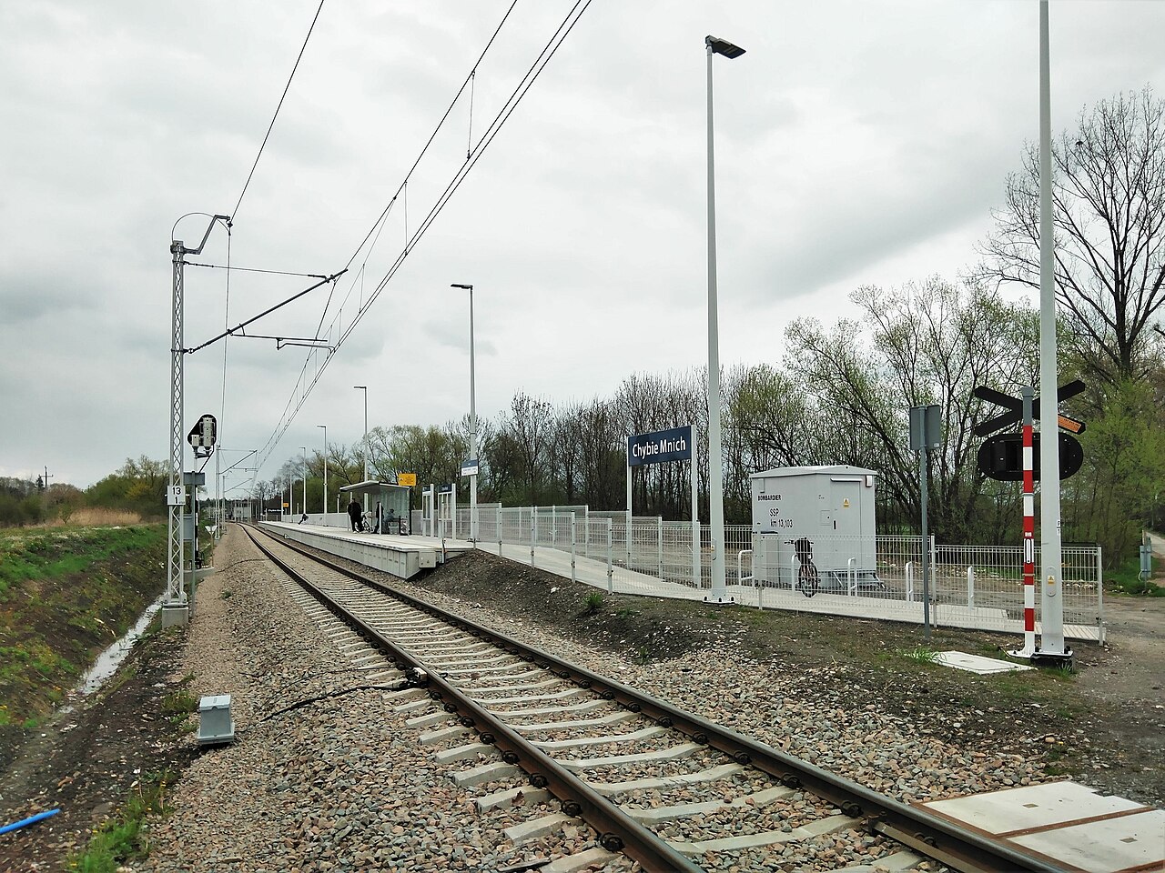 Inforail - PKP PLK szykują modernizację przystanku Chybie Mnich na linii kolejowej nr 157