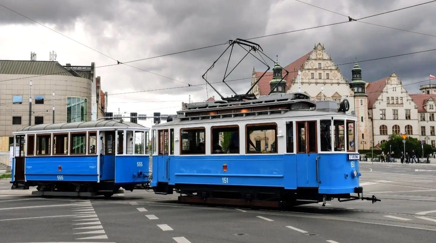 Infotram - Skład SN4+PN3 zadebiutował w Poznaniu