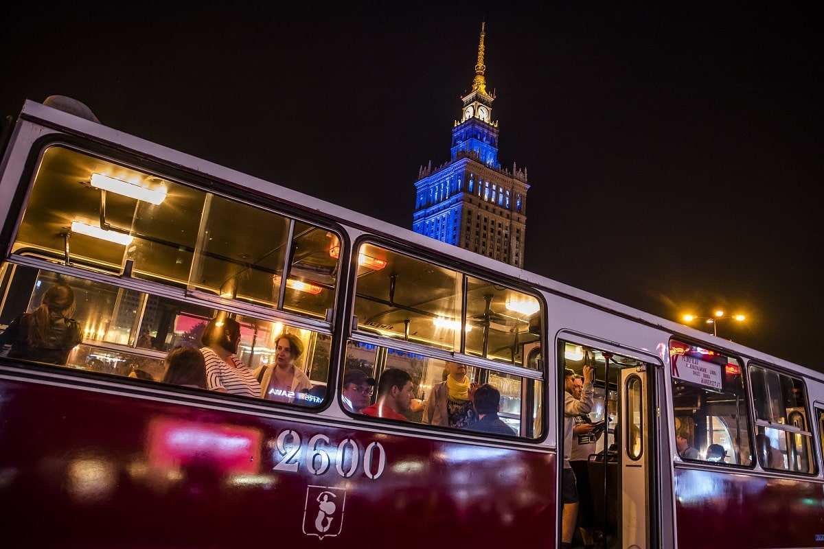 Infotrans - Warszawska Noc Muzeów 2025: Specjalne linie plus parady autobusów i tramwajów
