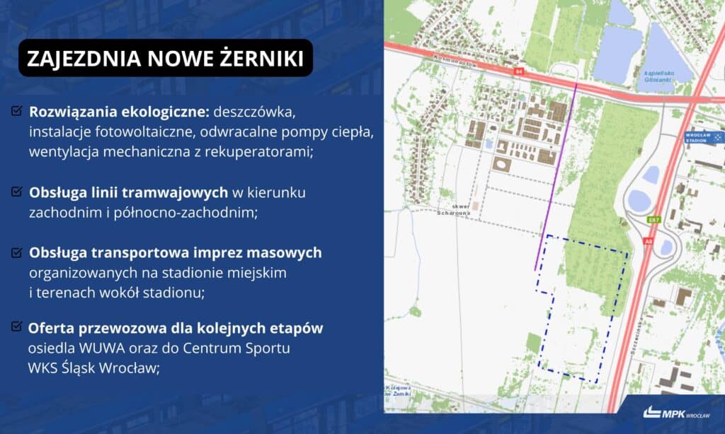 Siedem ofert na nową zajezdnię tramwajową MPK Wrocław