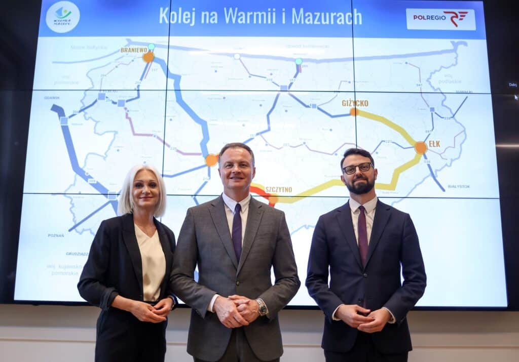 Polregio uruchomi nowe połączenia na Warmii i Mazurach