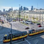 Remont torów na Pl. Bankowym