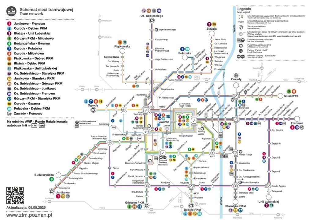 Remont węzła tramwajowego przy poznańskim AWF. Zaraz po długim weekendzie foto: ZTM Poznań