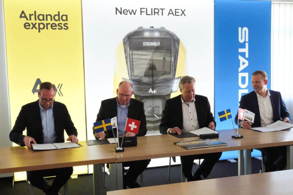 Stadler dostarczy nowe pociągi FLIRT dla Arlanda Express