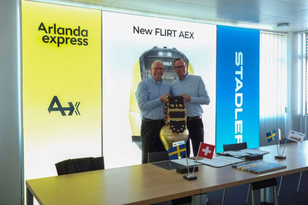 Stadler dostarczy nowe pociągi FLIRT dla Arlanda Express