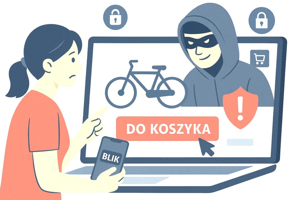 Oszukana podczas zakupu roweru: Ostrożność przy zakupach online