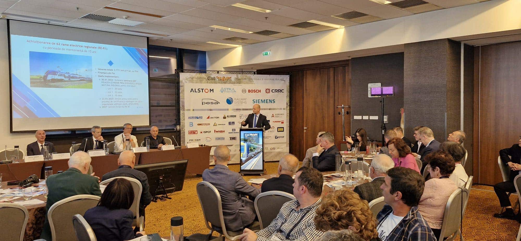 Inforail - ARF na konferencji kolejowej w Oradei. Prezentacja pierwszego pociągu PESA i apel o współpracę