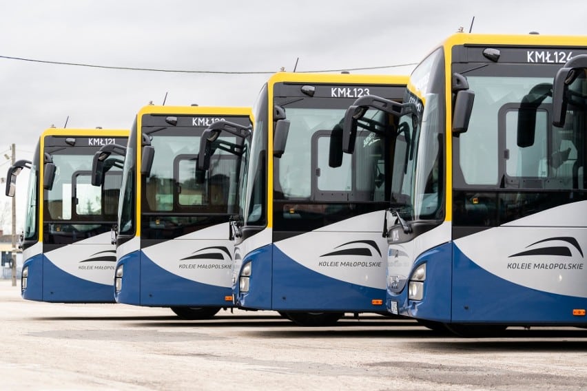 Koleje Małopolskie szukają autobusów z kierowcami. 10 zadań w ramach MLD fot. KM