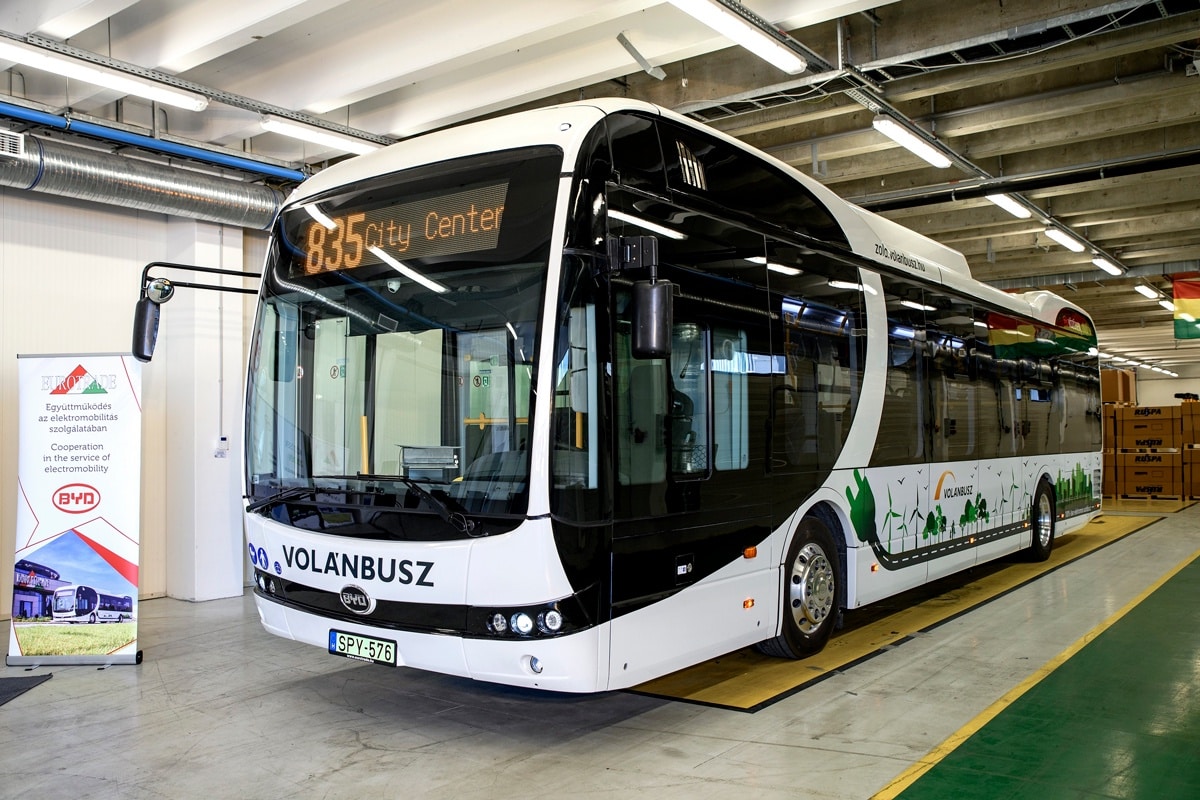 Infobus - BYD otwiera europejską centralę w Budapeszcie. Rozwój elektromobilności i autobusów