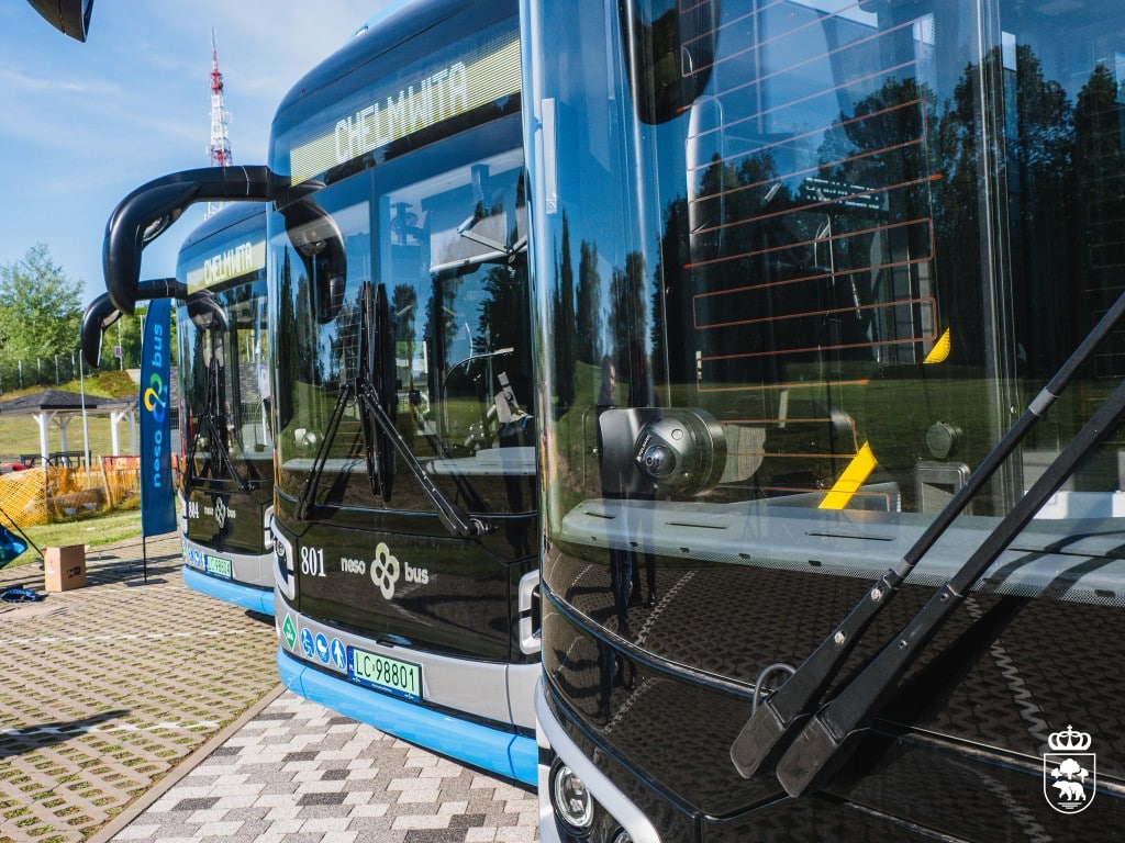 Chełm zaprezentował swoje autobusy wodorowe NesoBus. Pierwsze piątka dla CLA