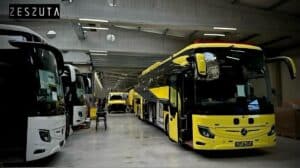 Ambulans ewakuacyjny zbudowany na bazie autokaru