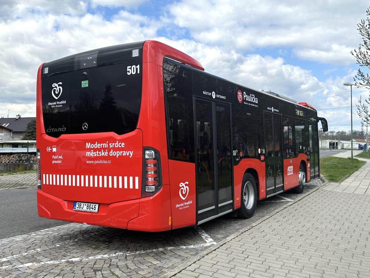 Infobus - Premiera nowej generacji Mercedes-Benz Citaro K w Czechach. W Uherské Hradiště