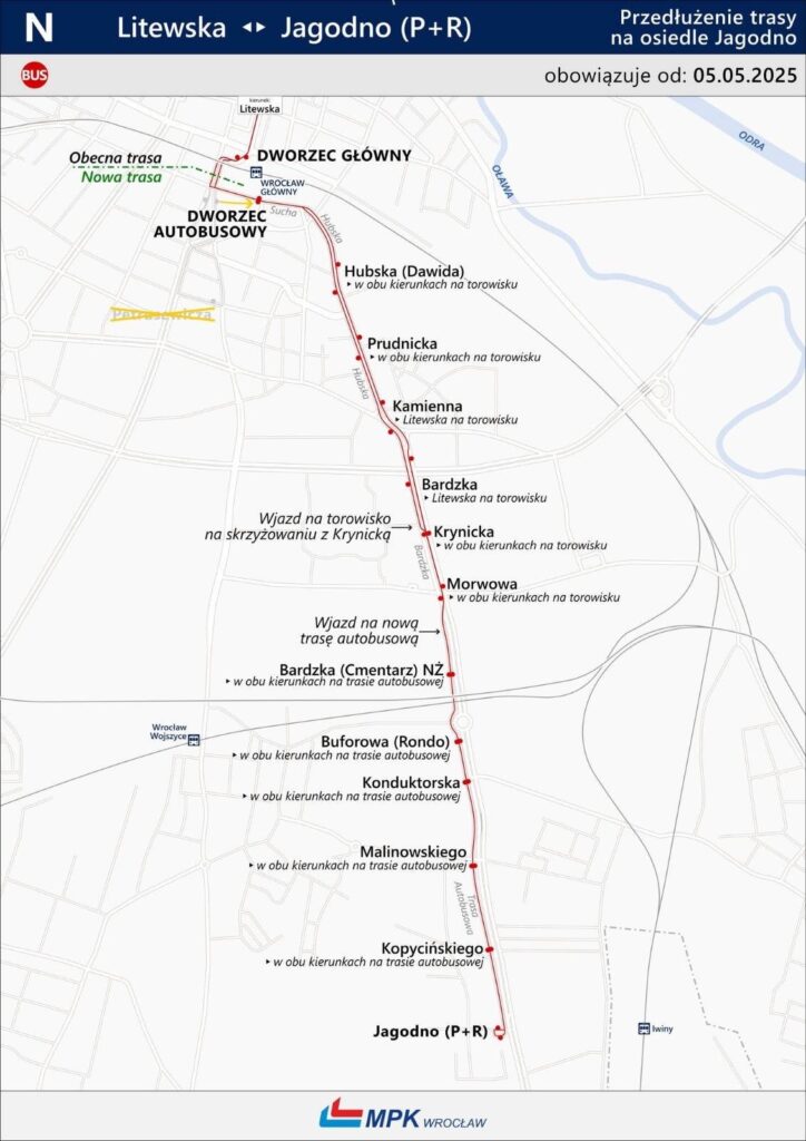 Jagodno z szybkim dojazdem do centrum. Wrocław otwiera nowy korytarz transportowy