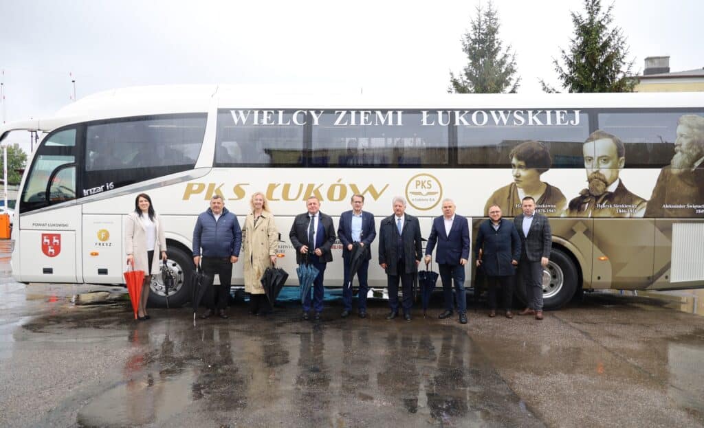 PKS Łuków zaprezentował nowy autobus Scania-Irizar i6 / fot. PKS Łuków