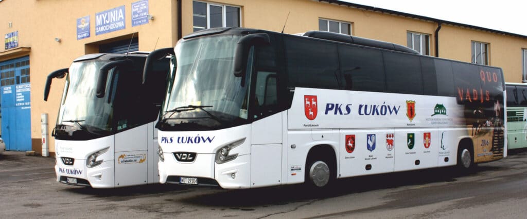Autokary VDL Futura we flocie PKS / fot. PKS Łuków
