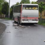 Śląskie: Pijany kierowca staranował autobus szkolny w Przyłęku. W środku były dzieci