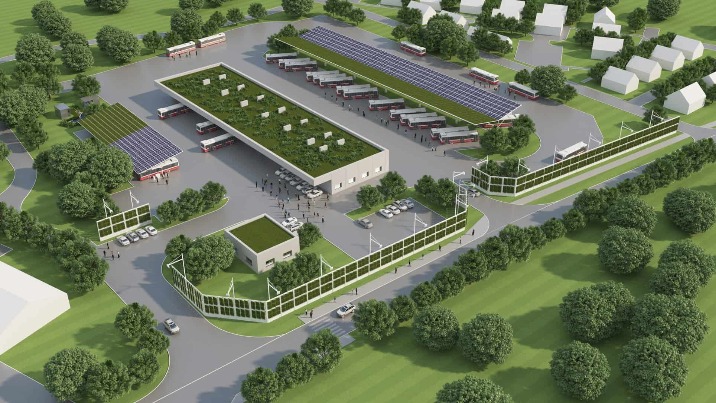 Wodorowa zajezdnia MZK Konin coraz bliżej. Cztery oferty na realizację kluczowego projektu fot. MZK Konin